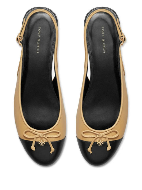 TORY BURCH CAP-TOE SLINGBACK BALLET